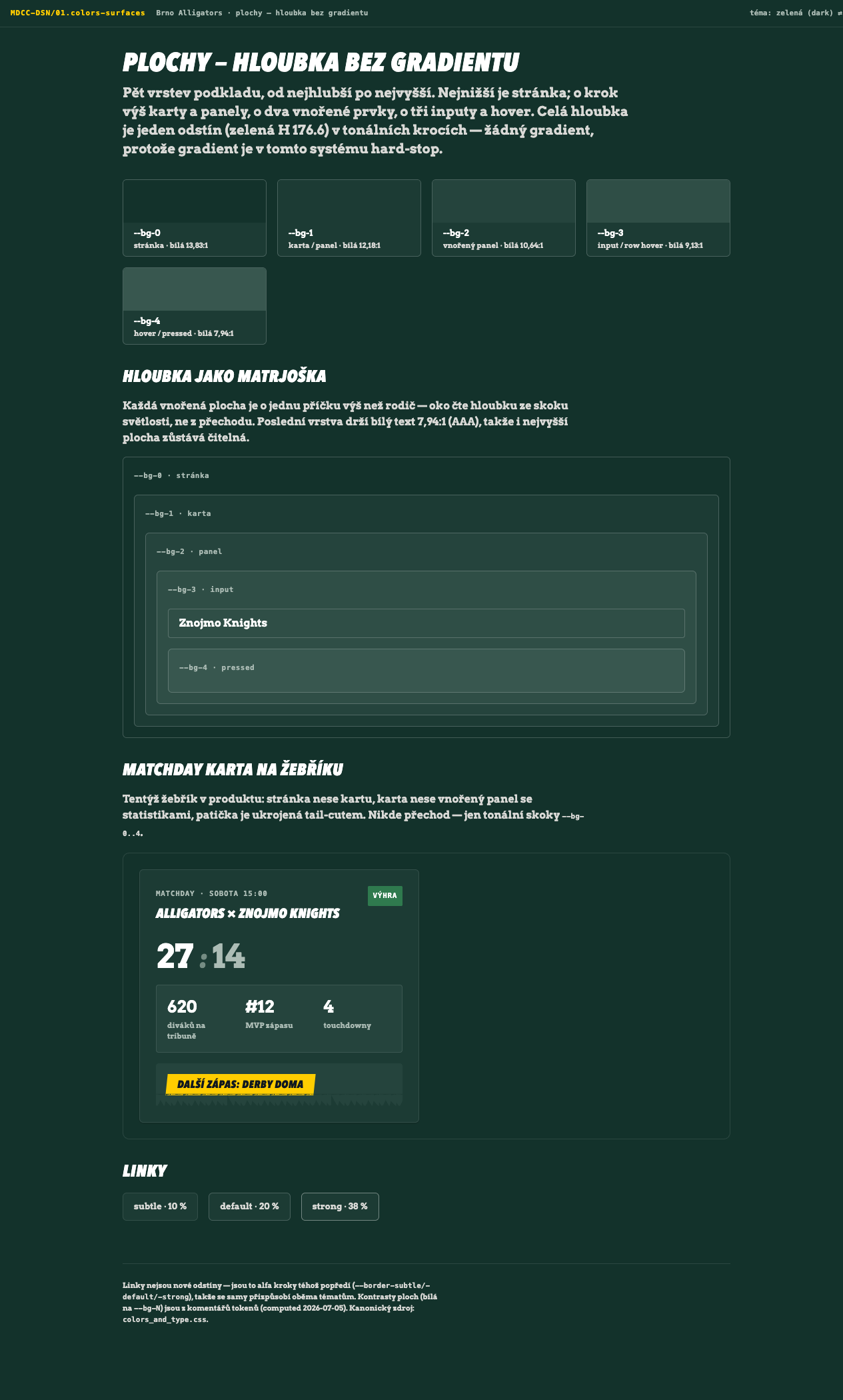 system alligators preview colors surfaces