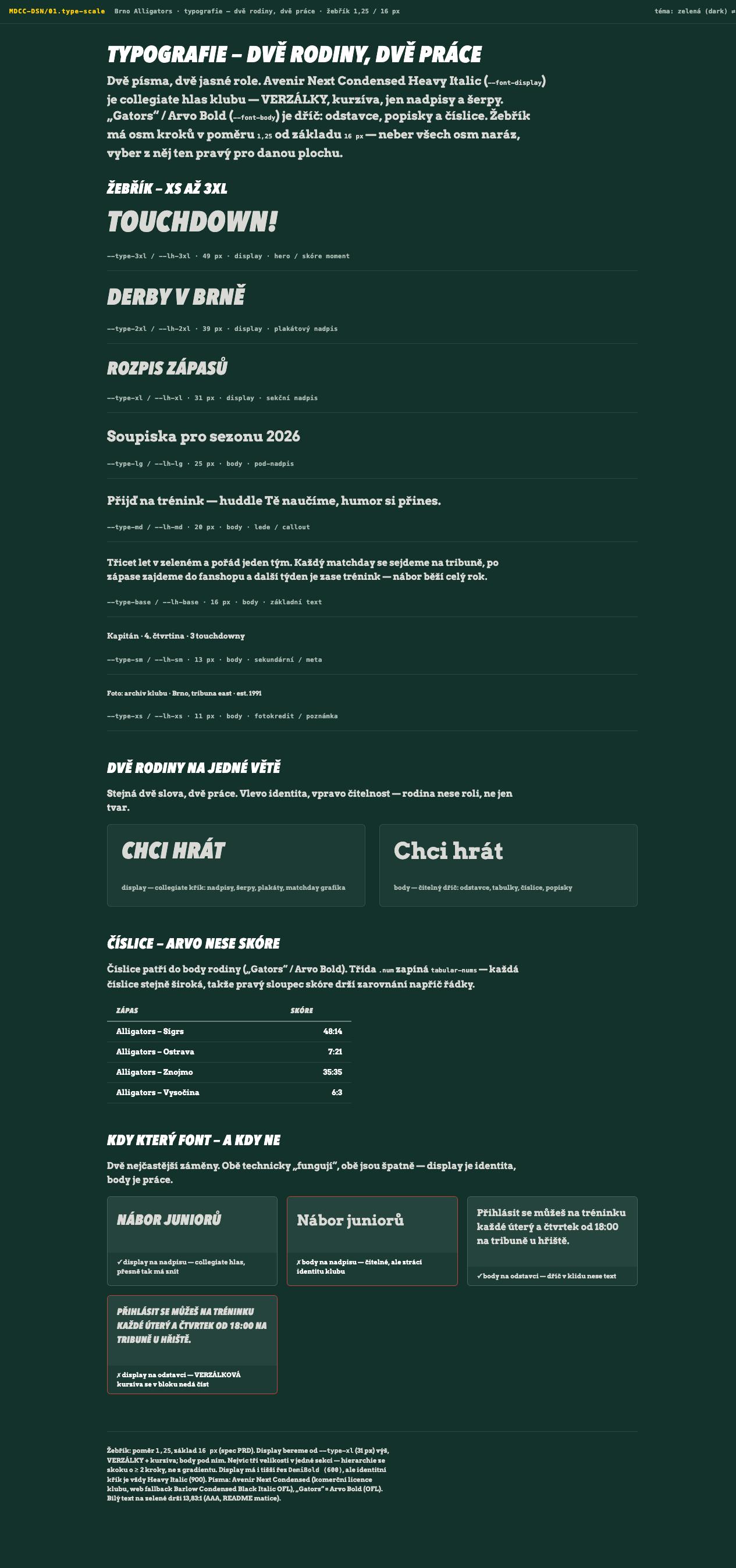 system alligators preview type scale