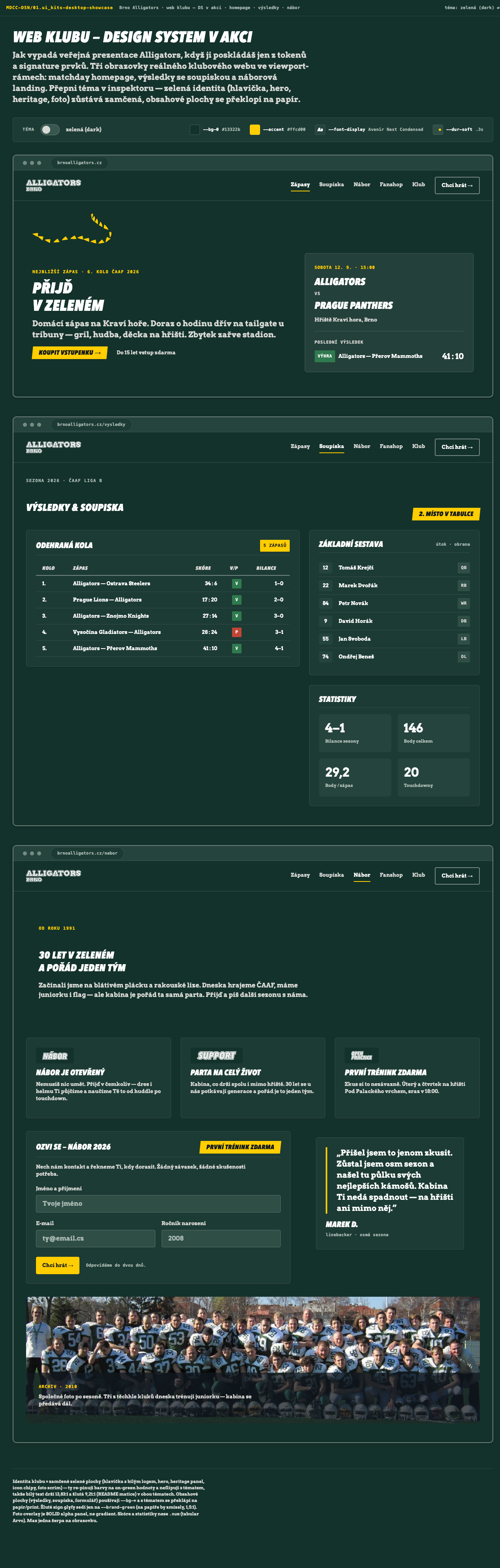 system alligators preview ui kits desktop showcase